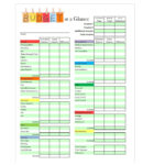 Monthly Budget Worksheet: Colorful Family Finance Tracker (Digital For Budgeting Worksheets Uk