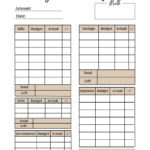 Paycheck Budget Overview Template, Paycheck Budget Printable For Paycheck Budget Worksheet Printable