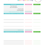 Paying Off Debt Worksheets In Pay Off Debt Budget Worksheet