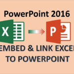 Powerpoint 2016   Insert Excel In Ppt   How To Link Sheet In Presentation    Create & Add Attach File Regarding Embed The Pb Sample Budget Xlsx Worksheet In Slide 3