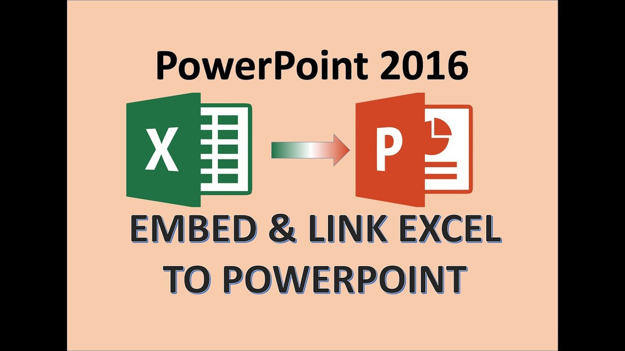 Powerpoint 2016 - Insert Excel In Ppt - How To Link Sheet In Presentation - Create &amp;amp; Add Attach File regarding Embed The Pb Sample Budget Xlsx Worksheet In Slide 3