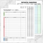 Printable Financial Bundle, Budget Worksheet, Bill Payment, And Inside Pay Off Debt Budget Worksheet