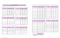 Printable Meal Plan Budget Worksheet | Meal Planner Pdf | Budget with Grocery Budgeting Worksheets