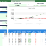 Retirement Planner Spreadsheet For Excel   Tiller Pertaining To Retirement Planning Budget Worksheet