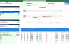Retirement Planner Spreadsheet For Excel - Tiller throughout Retirement Budget Planner Worksheet