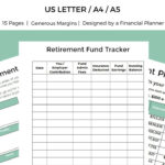 Ruhestandsplaner, Ruhestandsplaner, Finanzplaner, Budgetplaner Pertaining To Retirement Monthly Budget Worksheet