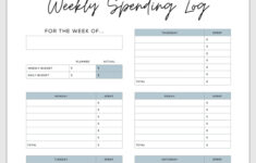 Simple Budget Template For College Students (Free Pdf) with Budget Worksheet For Students