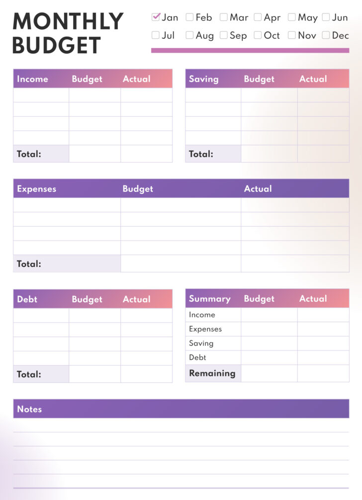 Free Simple Monthly Budget Worksheet Free Simple Monthly Budget Worksheet