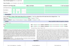 Sundaram Mutual Fund Redemptionswitch Request Form throughout Edward Jones Budget Worksheet