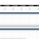 The 10 Best Household Budget Templates For 2025   Tiller Regarding Household Budget Worksheet