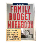 The Family Budget Workbook Book~L.burkett~Gaining Control Of Within Larry Burkett Budget Worksheet