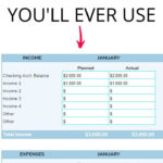 The Single Best Budget For Google Sheets You'Ll Ever Use Inside Best Budgeting Worksheets
