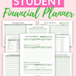 The Ultimate Student Financial Planner Printable Inside Budgeting Worksheets For Highschool Students