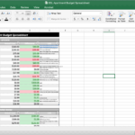 This First Apartment Budget Worksheet Will Make Your Move So Much With Regard To My First Budget Worksheet