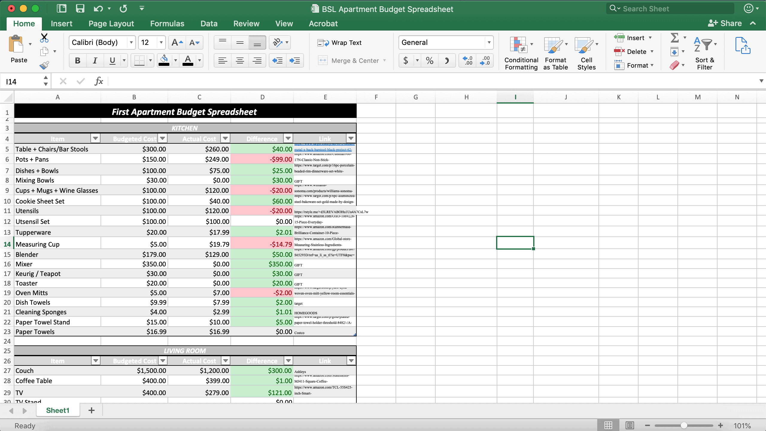 This First Apartment Budget Worksheet Will Make Your Move So Much with regard to My First Budget Worksheet