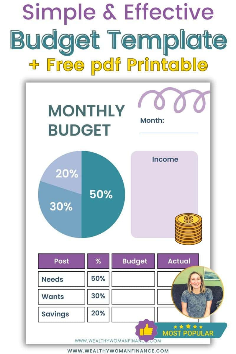 Transform Your Finances With This Free 50 30 20 Budget Template within Gail&amp;amp;#039;s Budget Worksheet
