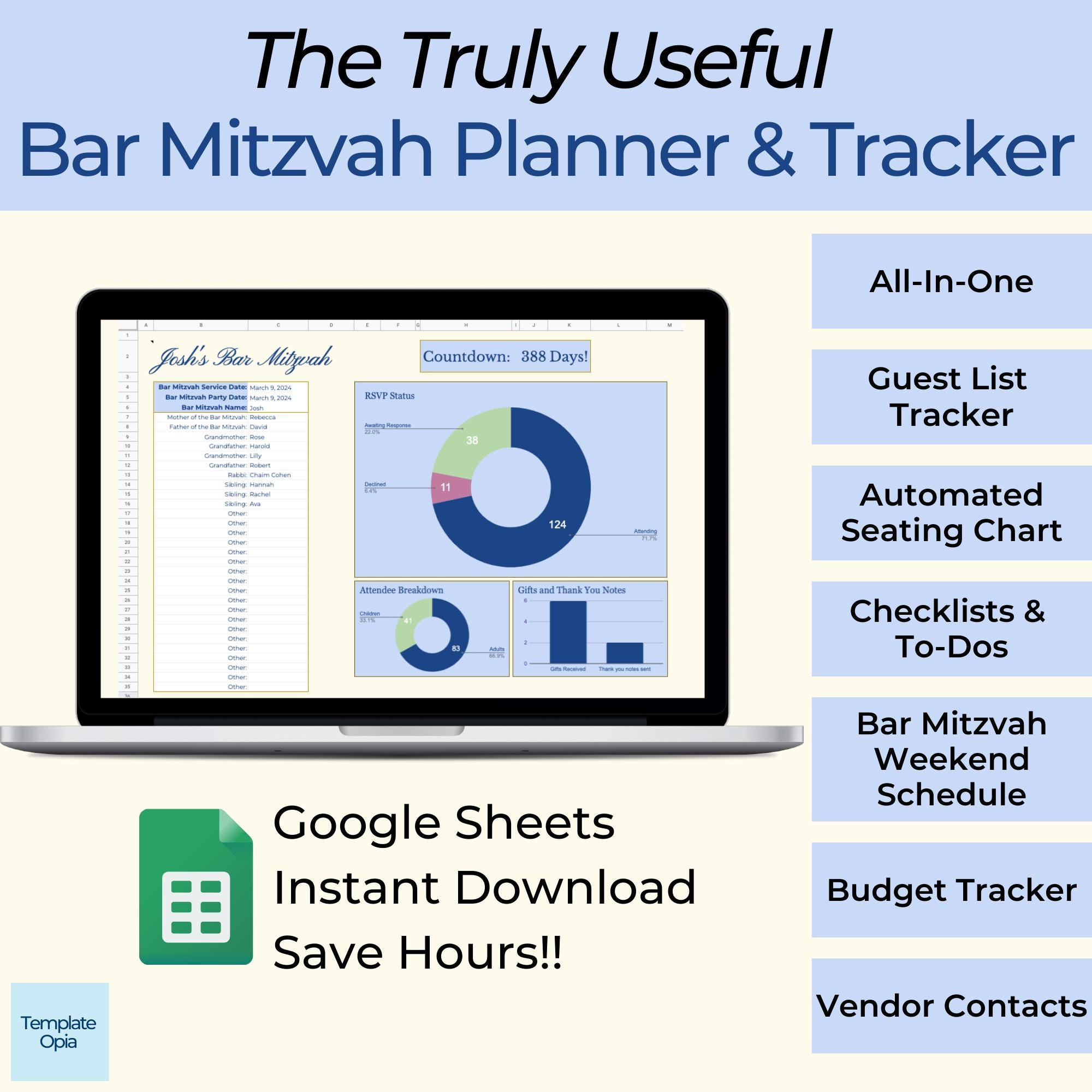 Truly Useful Bar Mitzvah Planner Spreadsheet | Guest List And regarding Bar Mitzvah Budget Worksheet