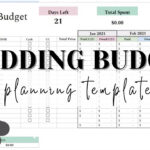 Wedding Budget Planning Template Spreadsheet | Vlogmas Day 11  #Weddingplanning Regarding Rachel Richards Budget Worksheet