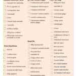 Weekly Budget Family Meal Plan 104  Easy Recipes   Savvy Bites Regarding Dinner Preparation On A Budget Worksheet Answer Key