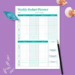 Weekly Budget Planner Templates   Download Printable Pdf | Printsbery With Weekly Budget Worksheet Free