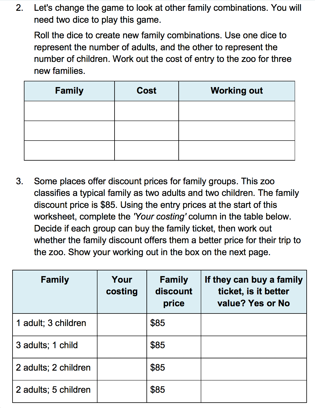 Year 5 Financial Math - Mrs Russell&amp;#039;S Classroom with Budgeting Worksheets Year 5