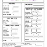 Zero Based Budget Planning   {40 Free Sheets}   Blue Layouts Throughout Zero Budget Worksheet Printable