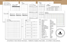 Zero Based Budgetpaycheck Beginner Kit | Geldumschlag with regard to The Budget Kit Worksheets